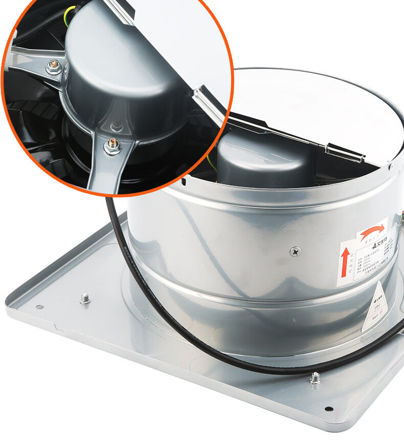 排气扇厨房家用抽风机排风扇油烟机强力 轴流风机换气扇 6寸 高速大