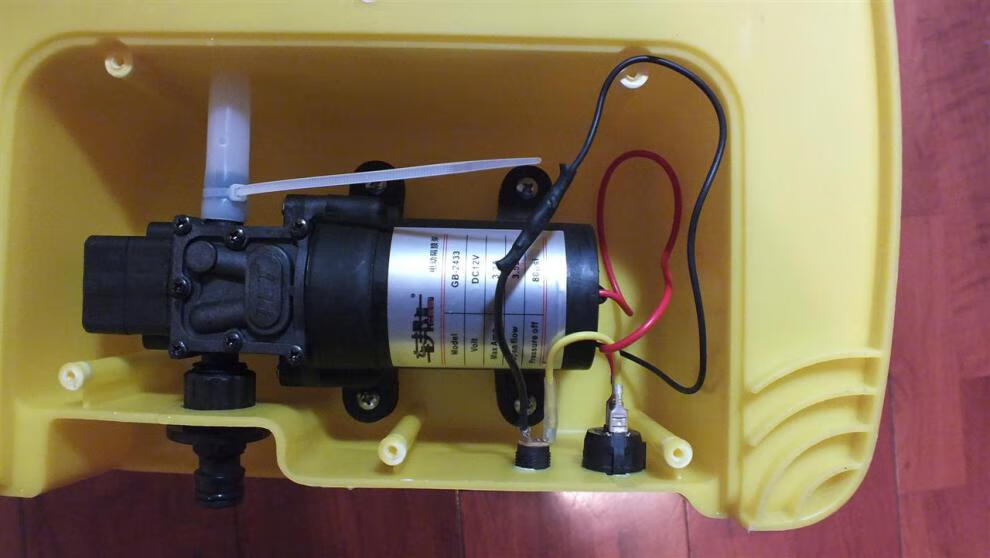 电动洗车器12v车载洗车机自吸水泵车洁美刷车电机喷雾配件通用带减震