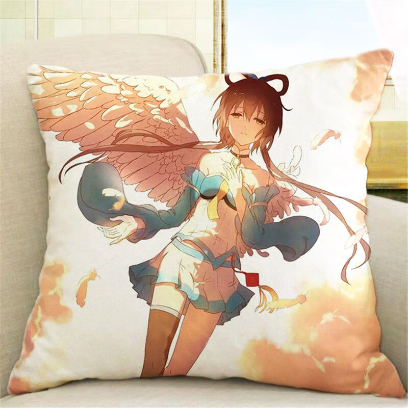 洛天依抱枕洛天依方形抱枕定制动漫周边v家星尘乐正绫二次元沙发靠垫