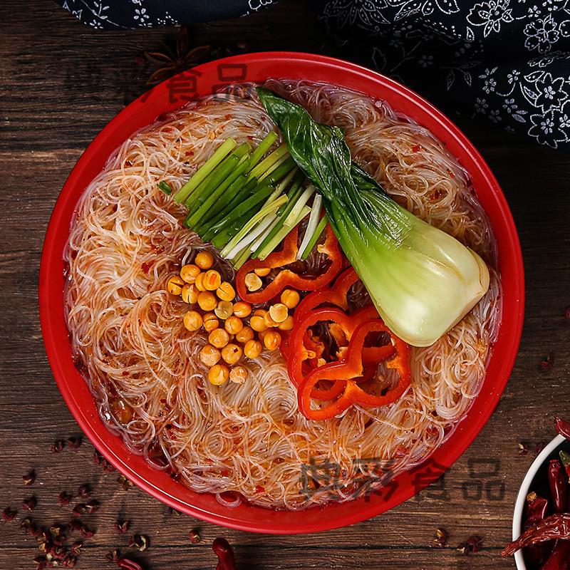 顶大酸辣粉根号三3粉丝麻辣烫酸辣米线速食袋免煮非油炸非吃不可酸辣
