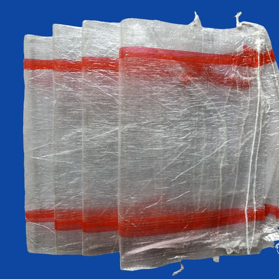 装红薯透明放大亮袋土豆专用编织袋水果大蒜辣椒专用透明编织袋 100个