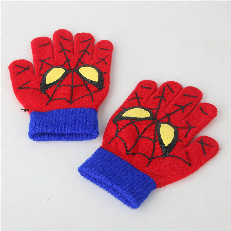 【现货速发】宝宝儿童手套冬季保暖加厚半指翻盖男童女童女孩幼儿园