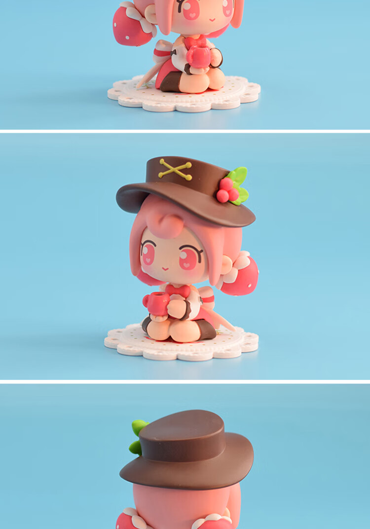 迷你世界盲盒大佬请喝茶系列公仔花火带皮肤卡片可爱玩具礼物 花小楼