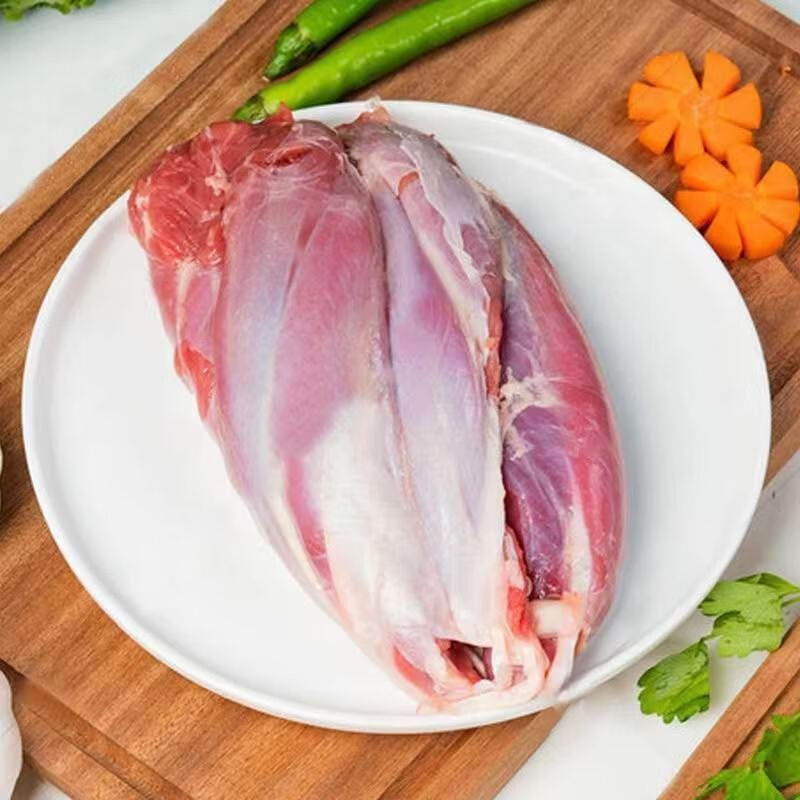 隆港汇 新鲜猪腱子肉 现杀去骨猪后腿 腱子肉猪后腿肉 5斤装精品腱子