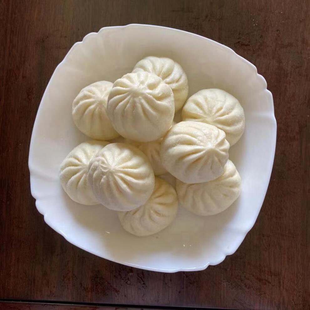 清真包子私坊斋小笼包4斤实惠装65个左右酱香小笼包营养早餐批发锦祥