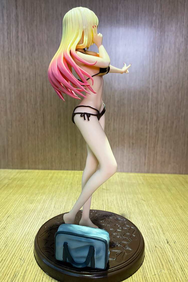 万代(bandai)绅士宅男手办更衣人偶坠入爱河泳装喜多川海梦比基尼美