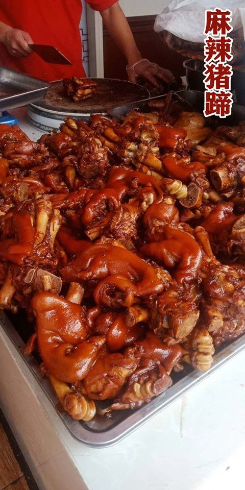 塔桥张坤猪蹄猪手 熟食五香真空即食 香辣麻辣猪蹄网红美食特色小吃