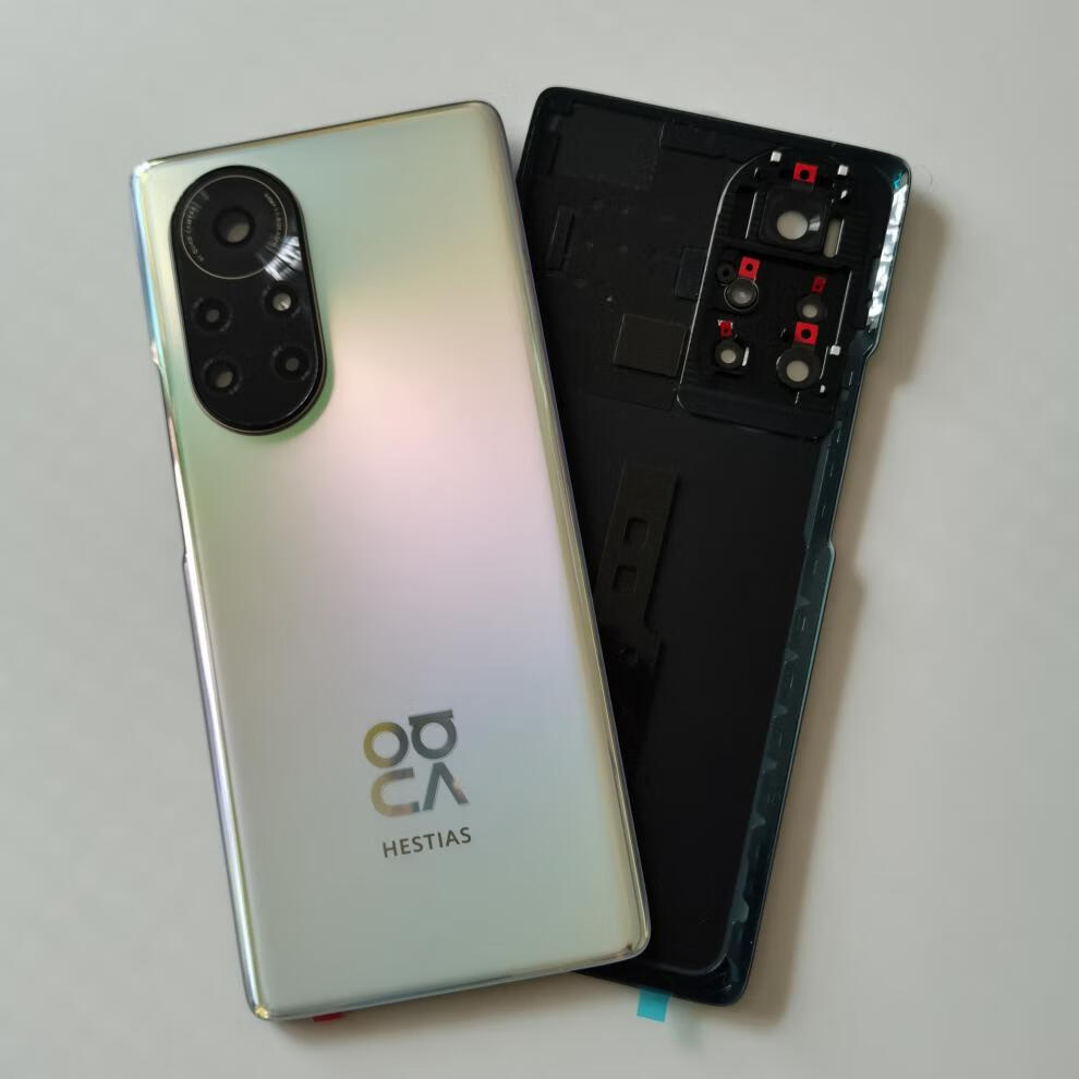 8后盖华为nova8pro后屏nova8se后壳更换手机玻璃后盖 nova8【亮黑色】