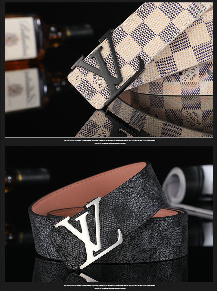 【特价捡漏】网红同款l扣皮带时尚潮流休闲商务百搭v年轻人经典韩版