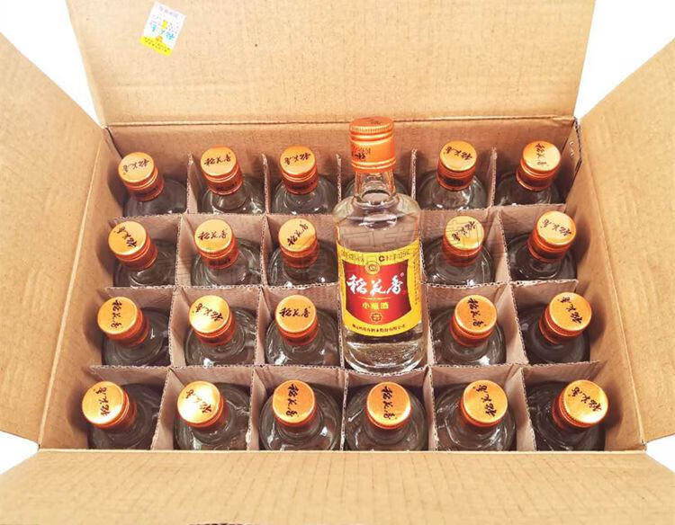 【精选好物】稻花香白酒珍品一号小瓶酒2f125ml纯粮42度湖北特产送礼