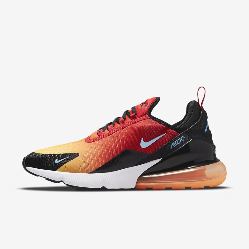 nike耐克男鞋运动休闲鞋airmax270气垫减震透气舒适易穿脱roughgreen