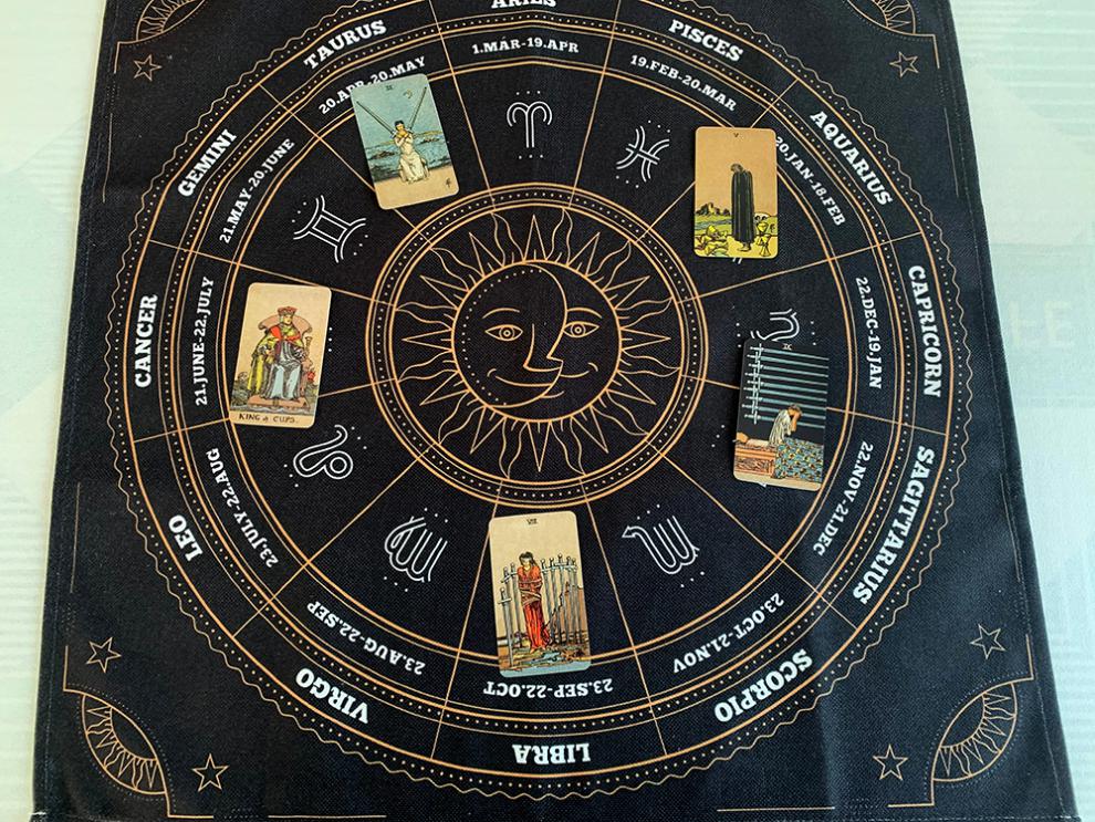 桌布塔罗牌布 背景布 定制 1黑色生肖 60*60cm【图片 价格 品牌 报价