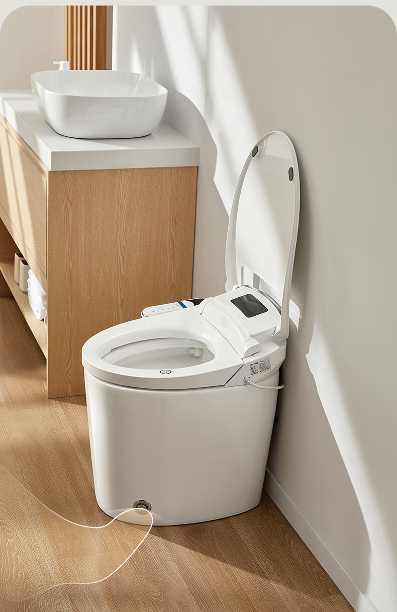 2022新款浪鲸坐便器浪鲸ssww家用小户型智能马桶自动带遥控坐便器虹吸