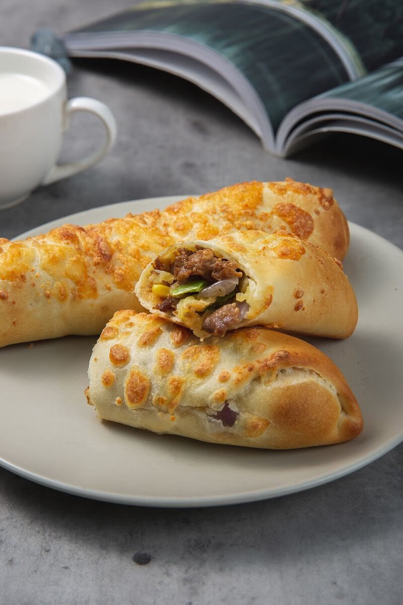 熊治面包 5盒 烤芝士牛肉卷加鸡肉卷1只网红食品速食 【5盒】加鸡肉卷