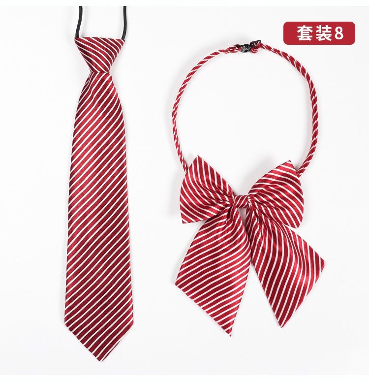 xpmr新品儿童领带儿童小领带幼儿园学生校服领结领花套装男女班服小孩