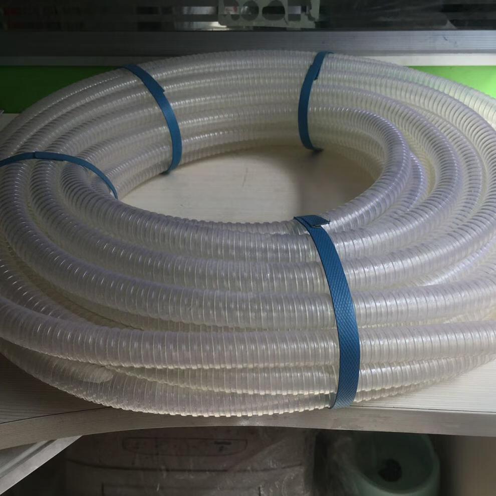 5寸弹牛筋管螺旋管波纹管排水抽水管上水管 1寸直径25毫米加厚30米