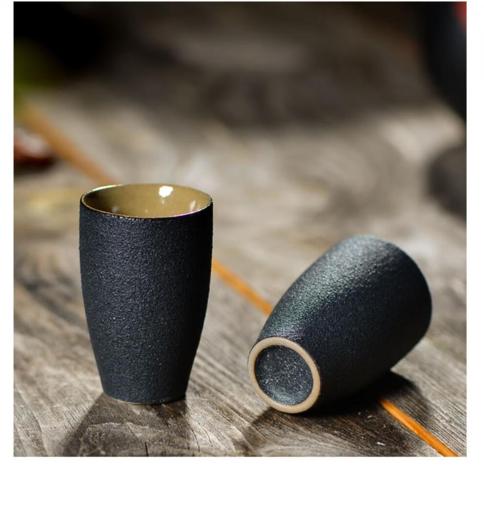 酒盏酒盏仿古酒杯小酒杯白酒杯中式小号小装酒坛一两酒瓶茶杯酒壶粗陶