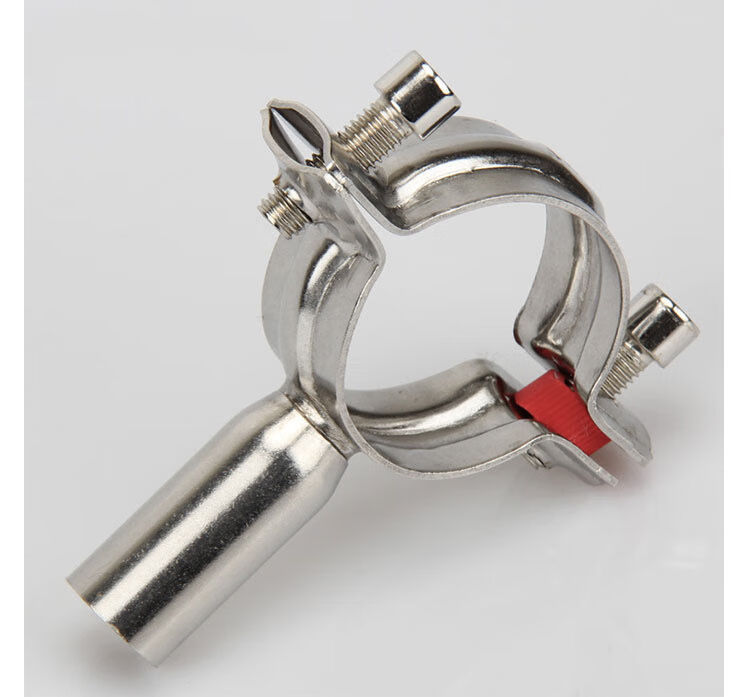 201304不锈钢卫生级管支架固定架管卡管架水管固定管托Φ38Φ57不锈钢