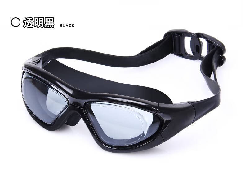 潜水镜带鼻子泳镜防水防雾高清女游泳眼镜近视潜水镜装备男泳帽套装护