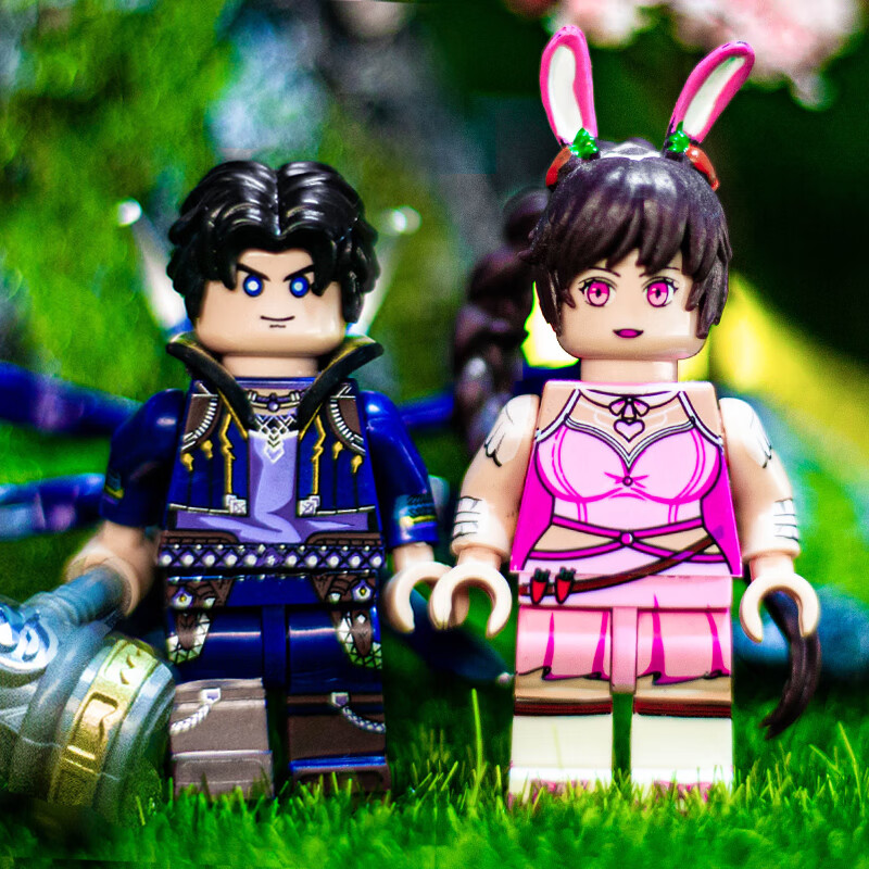 乐高lego玩具小舞唐三人仔积木动画斗罗大陆唐门刺客伍六七柒拼装模型