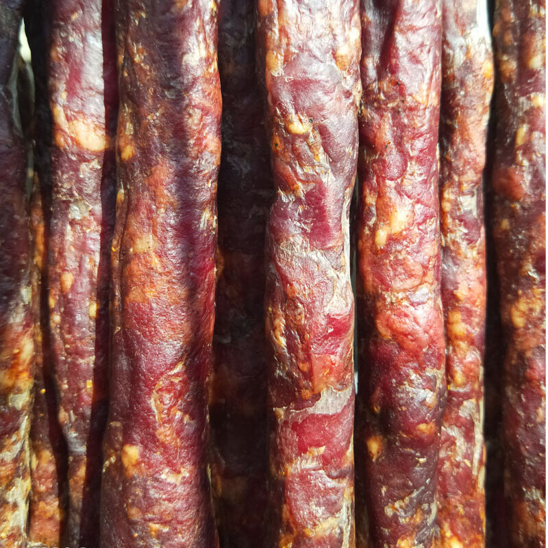 清真黄牛肉香肠腊肠一斤装甜味东北风味纯牛肉肠风干香肠多省37肥瘦