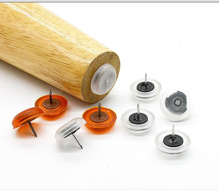 2022新款硅胶桌椅脚钉床头柜实木家具钉防潮钉防滑保护脚垫橡胶地脚钉