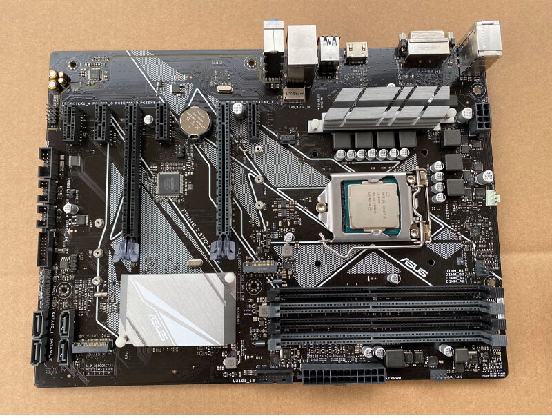 适用原装华硕z370-p搭配i7 9700 8700 9400主板cpu套装台式机电脑超频