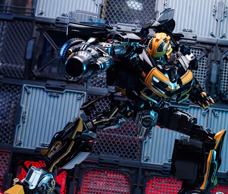 bb02暗黑蜂大黄蜂勇士儿童变形玩具电影合金雪佛兰跑车模型现货bb02