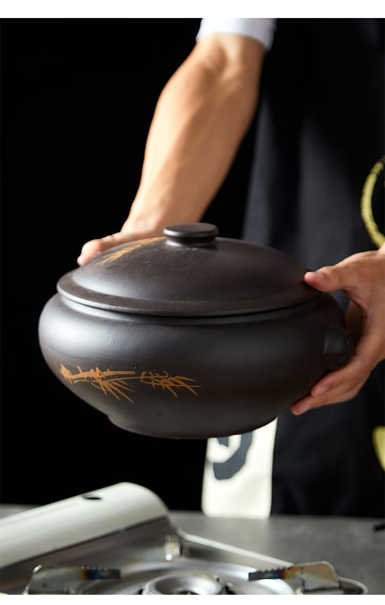 汽锅鸡锅气锅砂锅云南汽锅锅家用餐饮陶瓷汽锅家用汤锅砂锅适合46人