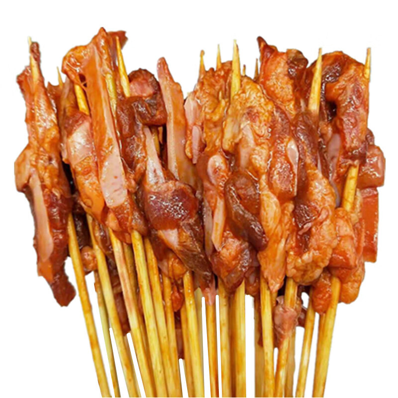 猪脆骨串香辣小串脆骨软骨串月牙骨烧烤肉串油炸小吃手把串涮串