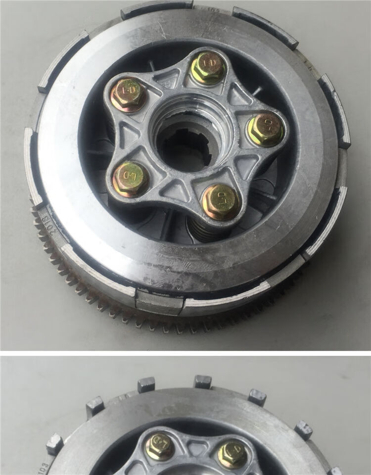 宗申三轮车离合器摩托车大鼓总成cg200cg150125加宽加硬通用175200五