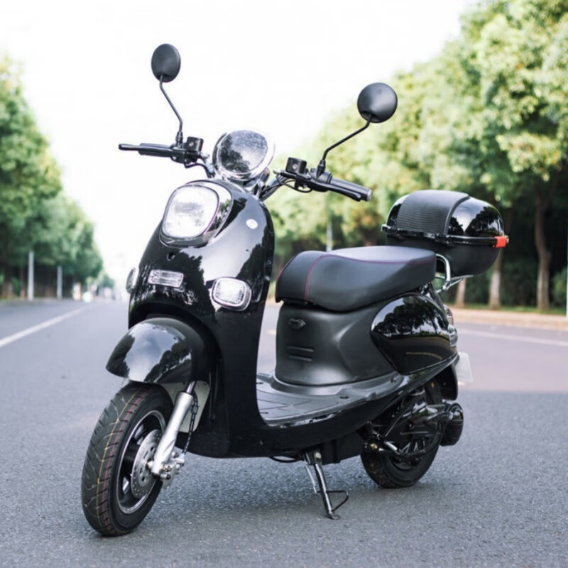 爱玛电动轻便摩托车代步车时尚高端同款小龟王电动车电摩电瓶车踏板