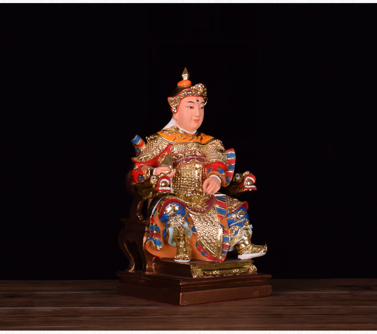 【京选好物】华光大帝神像 一心斋树脂华光大帝灵官马元帅华光宫