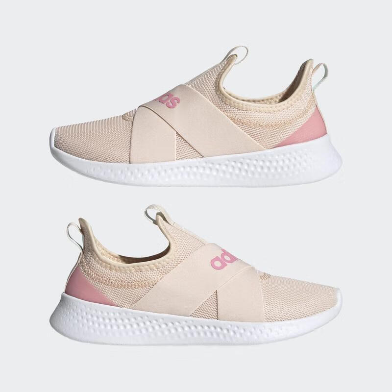 阿迪达斯adidas 女鞋 新款puremotion adapt 缓震透气舒适 运动休闲