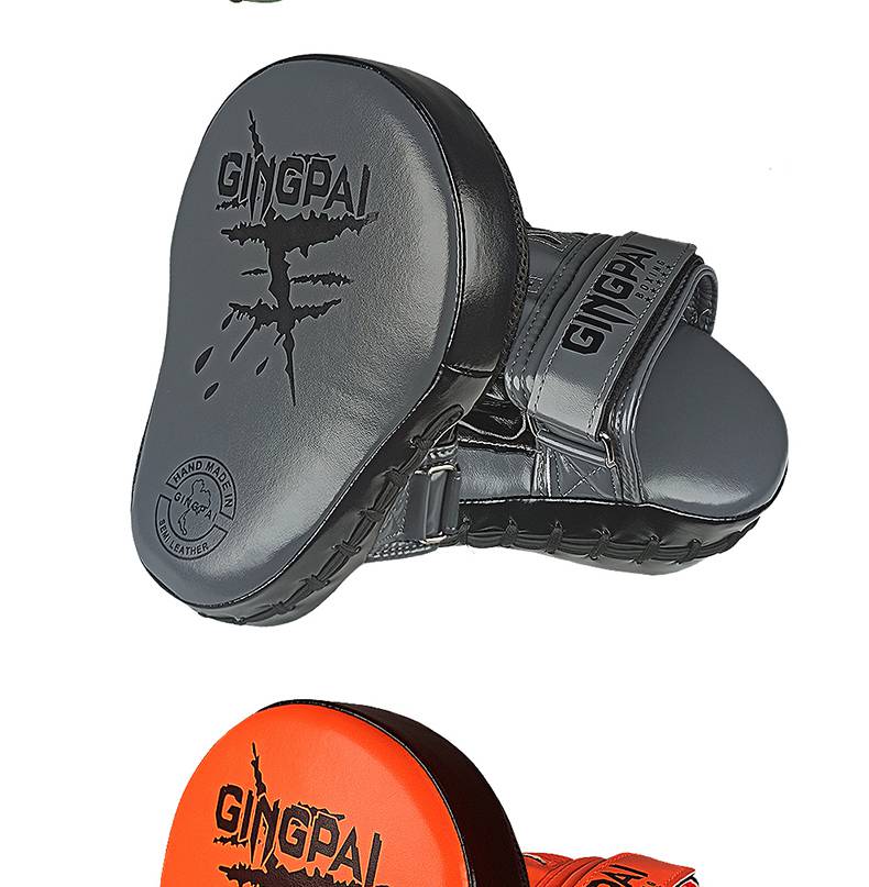 竞派拳击脚靶跆拳道脚靶散打踢靶泰拳弧形猴脸手靶泰拳搏击靶绿色单只