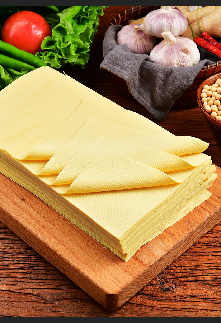 东北特产榆树干皮千张豆皮真空新鲜石磨1斤装干