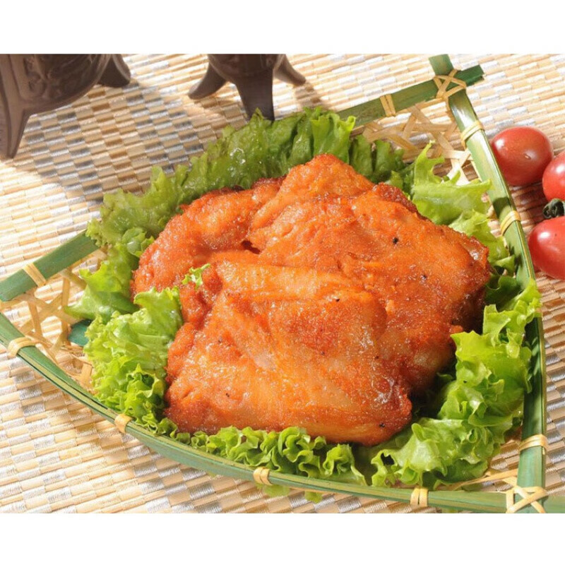 大成带皮鸡腿肉 大成姐妹厨房早餐腿排1kg 奥尔良腿排鸡腿堡 烘焙