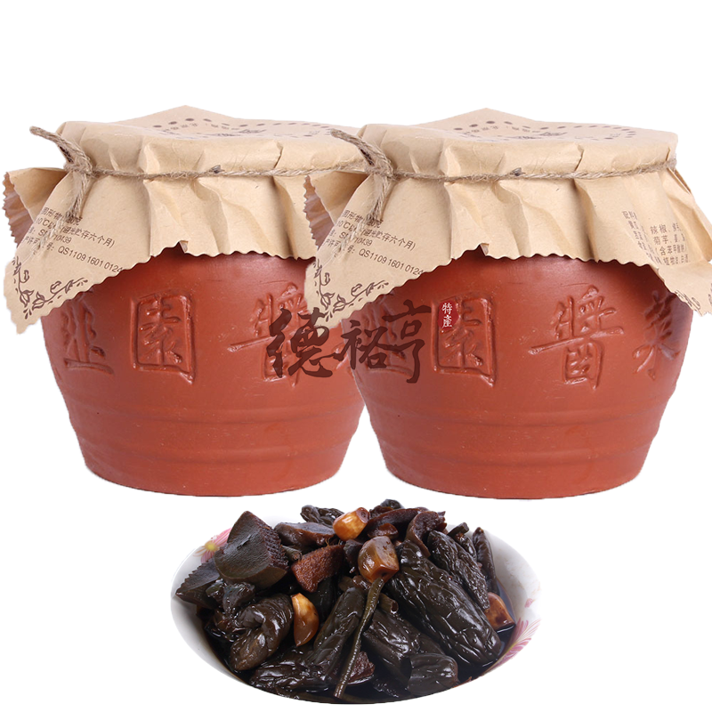 门头沟特产 韭园酱菜720g 风味酱菜 720g两罐装【图片 价格 品牌 报价