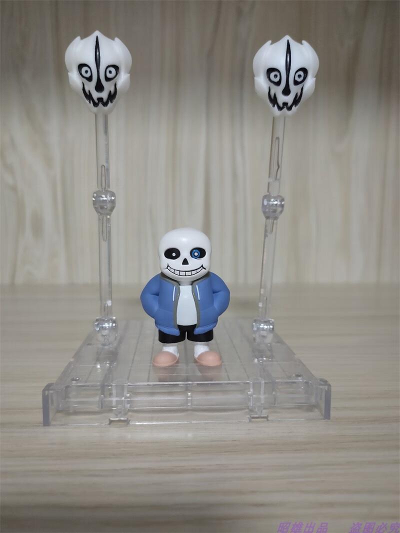 传说之下手办 传说之下sans龙骨跑undertale同人inksans周边实心收藏