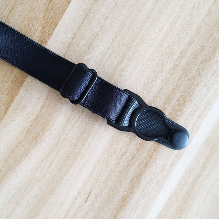 白领西服衬衣夹上衣防皱防溜出衬衫夹子吊袜带固定夹黑白点衬衫吊袜带