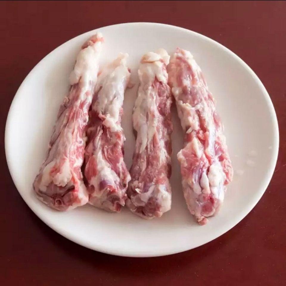 鲜羊尾巴新鲜现宰多肉羊尾骨真羊尾尖羊尾巴羊蝎子内蒙古羔羊尾骨3斤