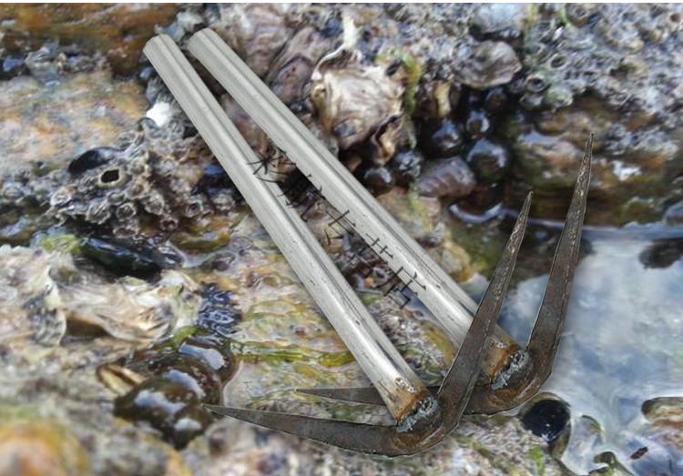 赶海工具挖海蛎子敲扇贝工具海蛎钩勾子生蚝蛤利钩子挖蚬子工具扁尖头
