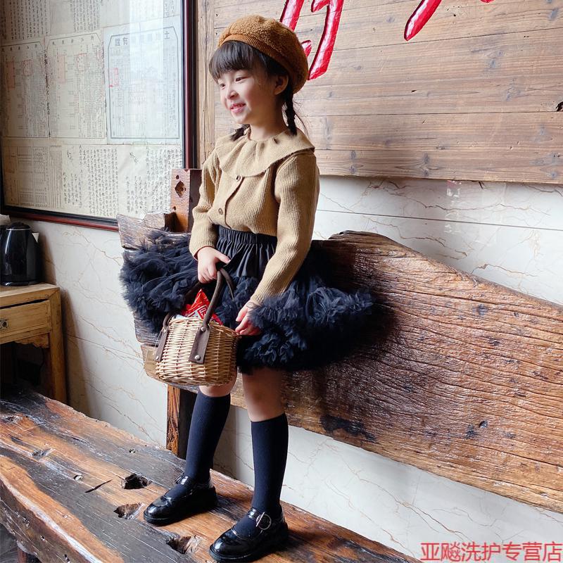 迪士尼(disney)小女孩短裙女童tutu裙半身裙春秋儿童蓬蓬网纱裙裙礼服