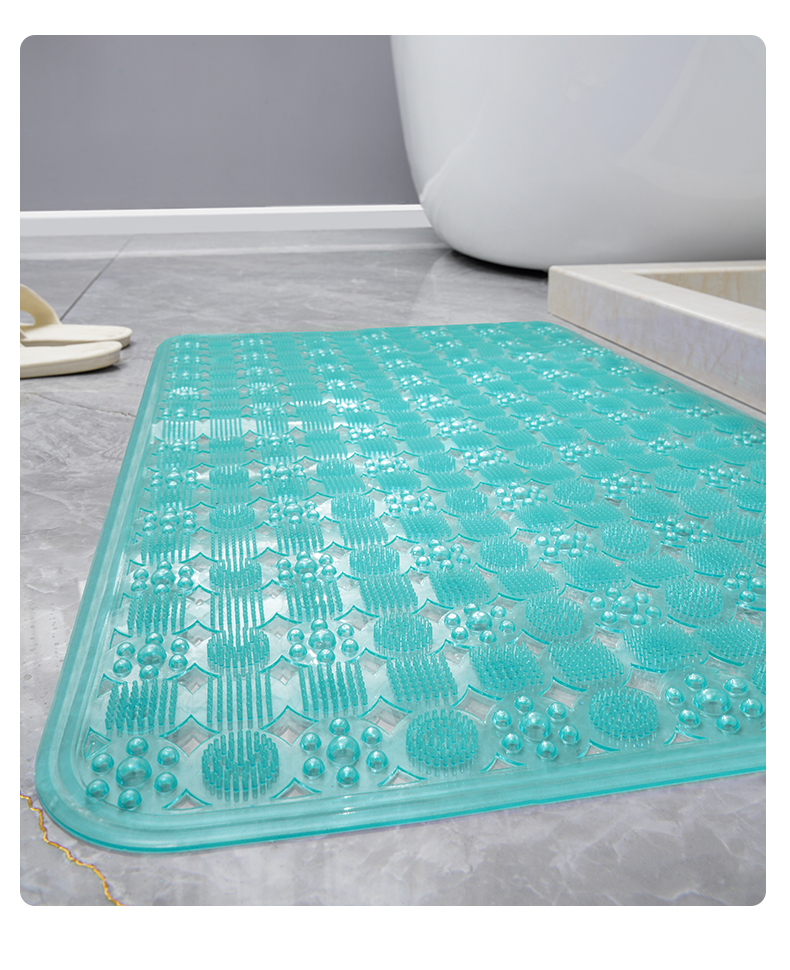 dmf浴室防滑垫防水卫生间家用儿童防摔镂空脚垫子洗澡淋浴房厕所地垫