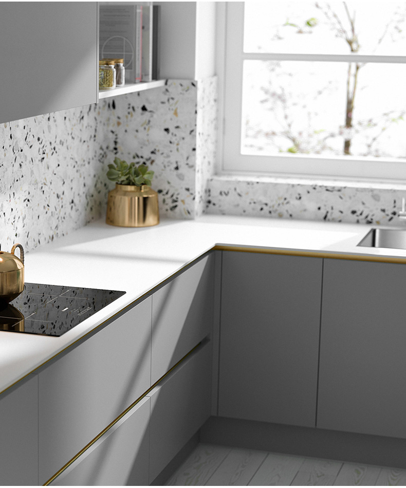 暗拉手 铝合金橱柜免拉手五金型材隐形嵌入式把手衣柜柜体柜门暗拉手