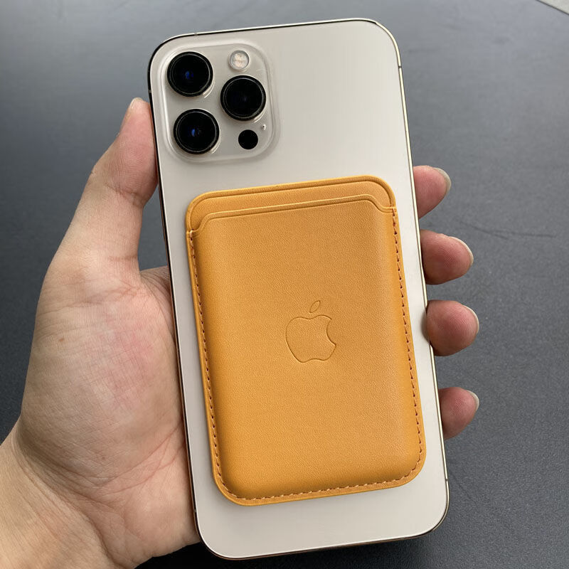 magesafe皮革卡包magsafe磁吸卡包适用于苹果13promax磁吸壳配件