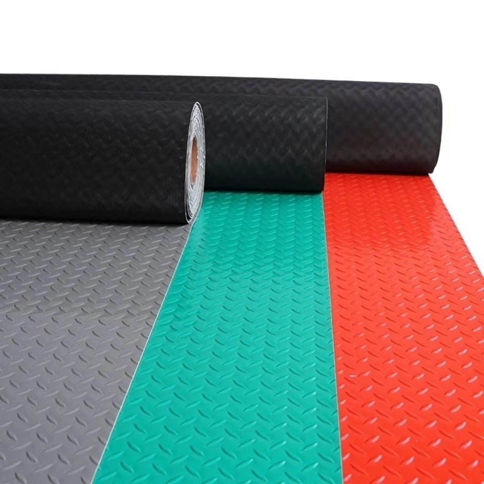 加厚防滑垫防水地胶橡胶塑料浴室厨房餐厅耐磨车间仓库地胶垫15米长灰