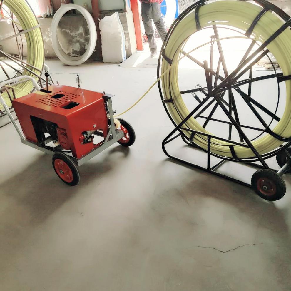光缆牵引机通信管道拉缆机全自动光纤拉线机放线机穿孔穿线穿管器晟稷