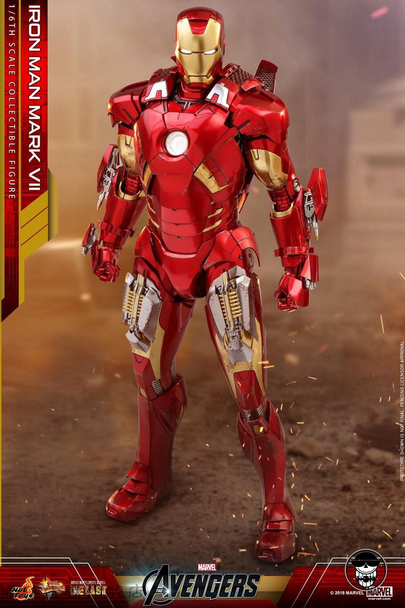 toys 复仇者联盟3 无限战争 hottoys 钢铁侠 模型玩具礼物 再版mk47