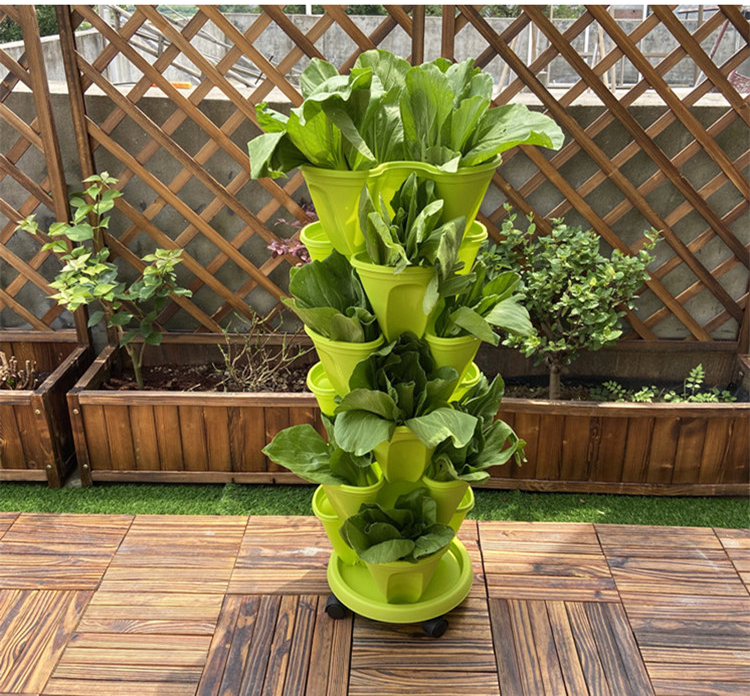 立体花盆多层组合大创意阳台种菜盆草莓种植盆种菜神器家庭花盆诺捷盛